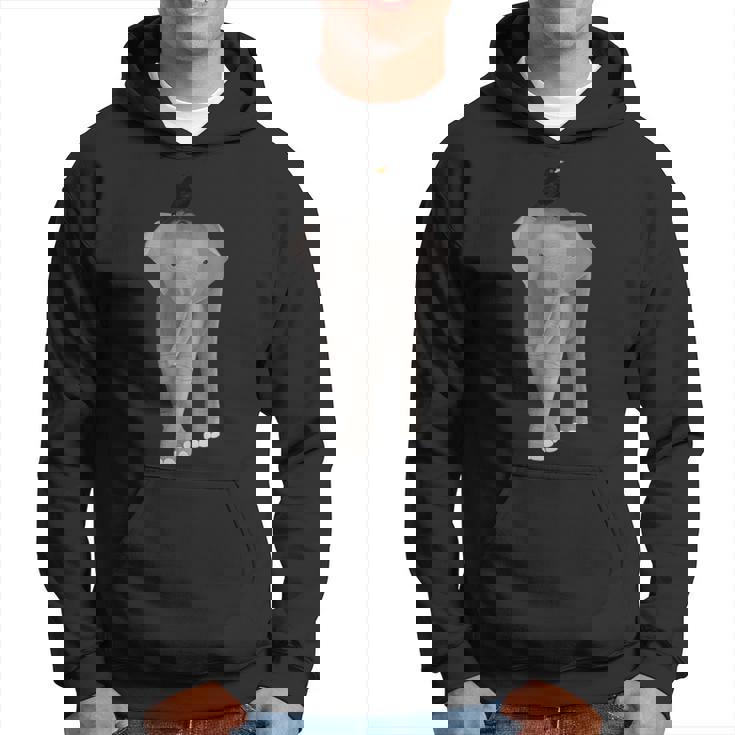 クロウタドリ 鳥 エレファント 動物 図 バードウォッチング 贈り物 鳥類学者 生物学者 自然科学 パーカー