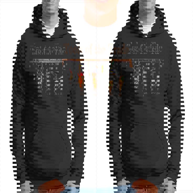 クール メンズ フィッシングルアー ツール オブ ザ トレードデザイン ギフト パーカー