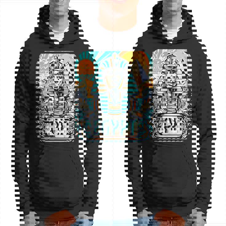 クールなエジプトスフィンクス旅行コスチュームエジプトのお土産。 パーカー