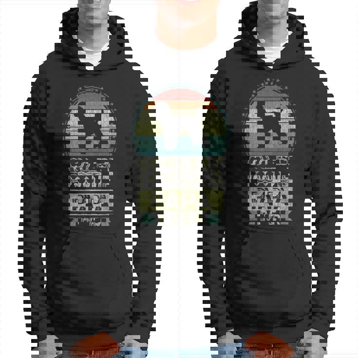 クールなプードル・パパ、父の日 パーカー