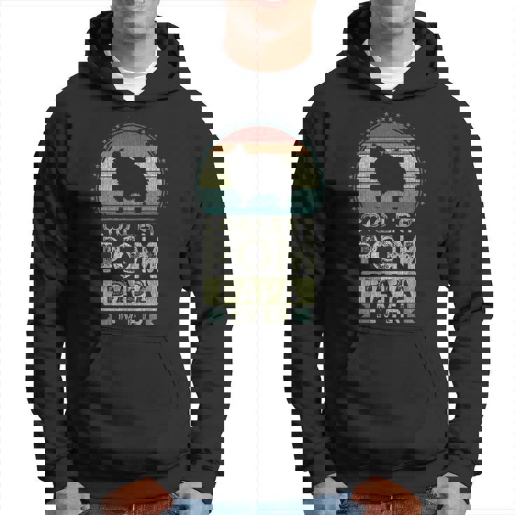 クールなポメラニアン・パパ、父の日 パーカー