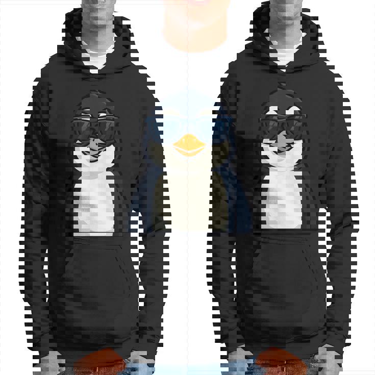 クールサングラス ペンギン 夏 パーカー