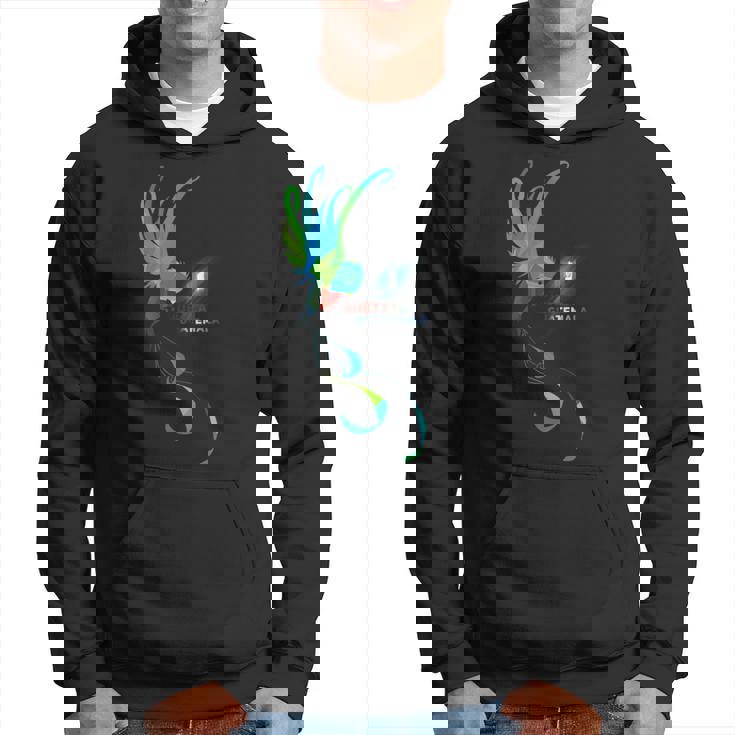 グアテマラ国立鳥 ケツァル パーカー