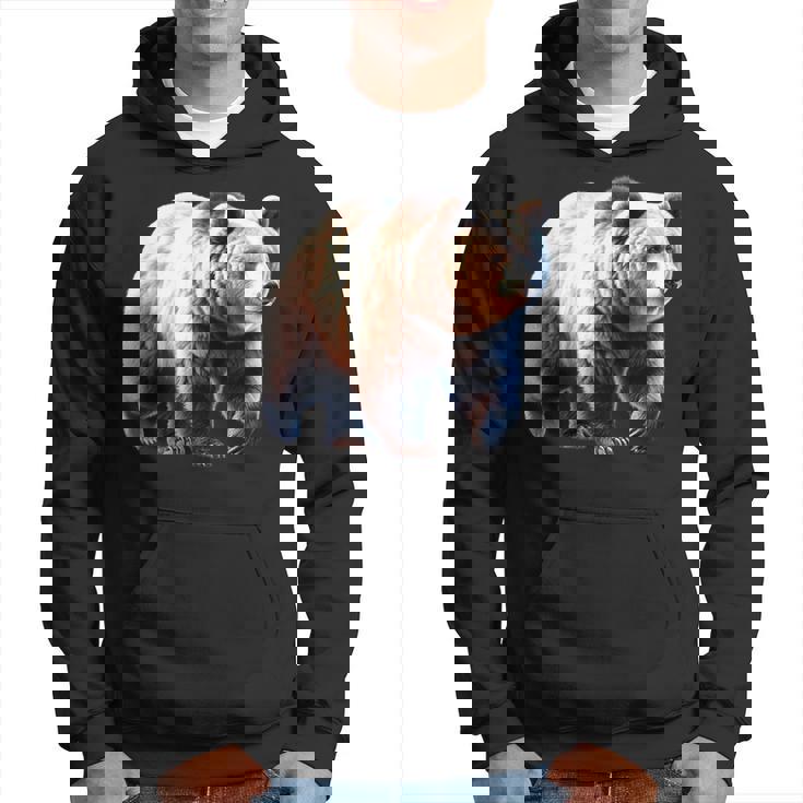 グリズリーベア×ヒグマ パーカー