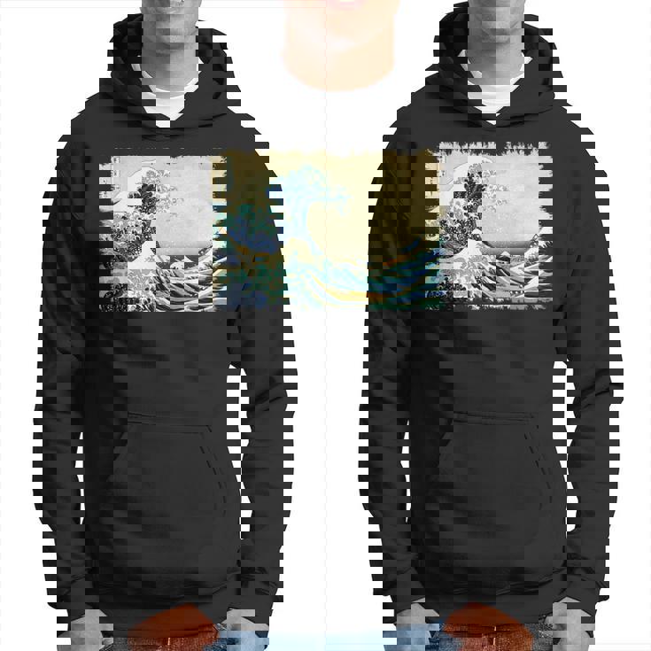 グレートウェーブ 葛飾北斎 名物 ヴィンテージアート おしゃれ パーカー