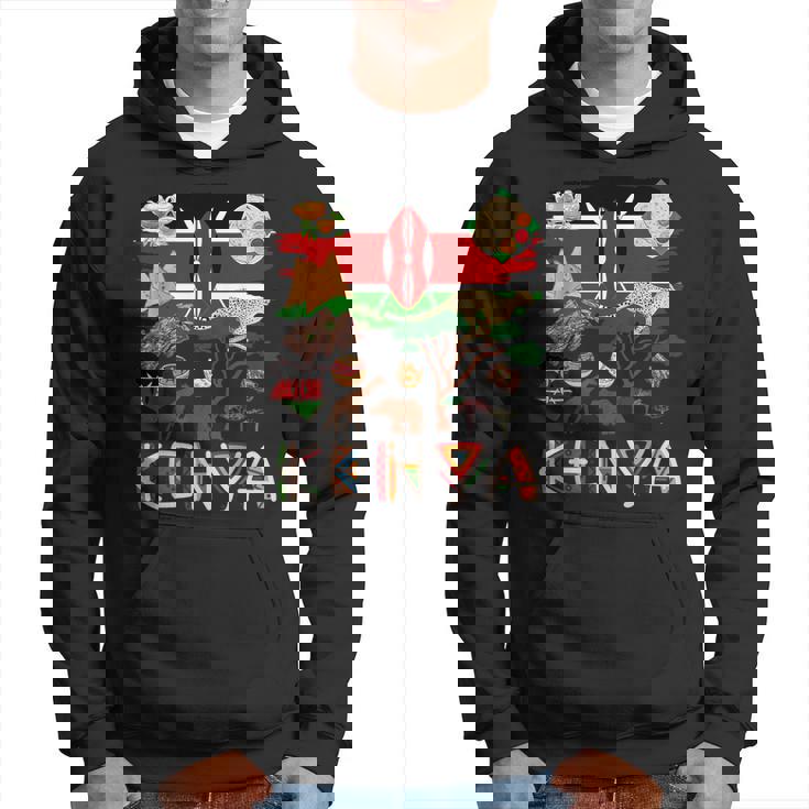 ケニア国旗の衣装のアイデア ケニアフード&ケニア国旗 パーカー