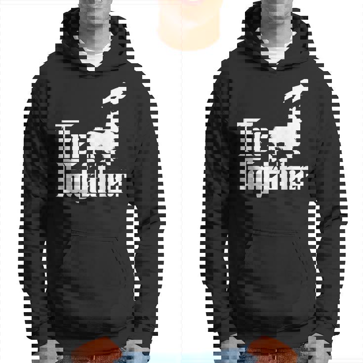 コーギー犬のお父さん犬のお父さん面白い犬愛好家 パーカー