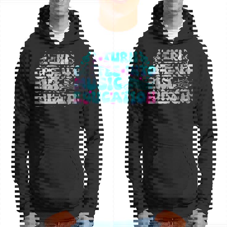 コーヒーを音楽教育学校の先生に変える パーカー