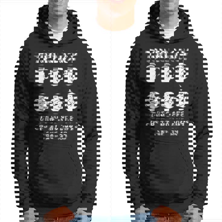 コーヒーカップをドーナツに変える面白いトポロジー 数学の先生 パーカー