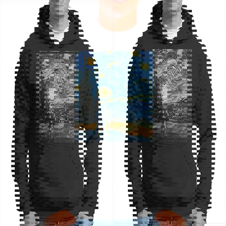 ゴッホにインスパイアされた先見の明のある宇宙飛行士未来の宇宙飛行士 パーカー