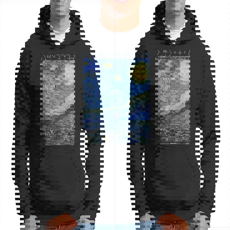 ゴッホ星月夜 パーカー