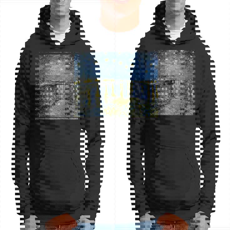 ゴッホ／ローヌ川の星月夜【世界の名画】（高精細画質）フィンセント・ファン・ゴッホ Gogh 美術館アート パーカー