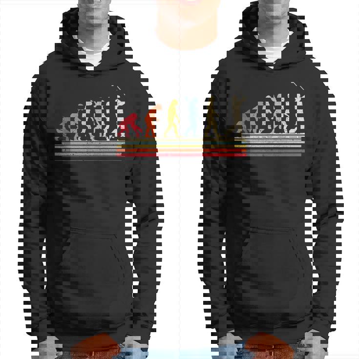 ゴルファー&ゴルファーへのレトロなゴルフエボリューションギフト パーカー