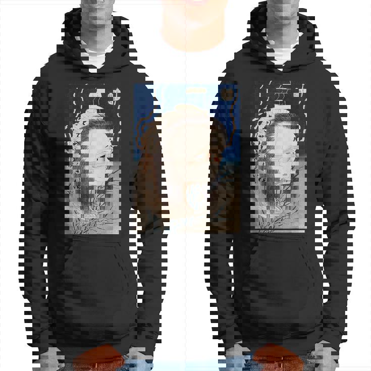 ゴースト 亡霊 霊魂 ファントム 葛飾北斎 日本美術 ハロウィン 妖怪 提灯お岩 百物語 お岩さん 百物語 パーカー