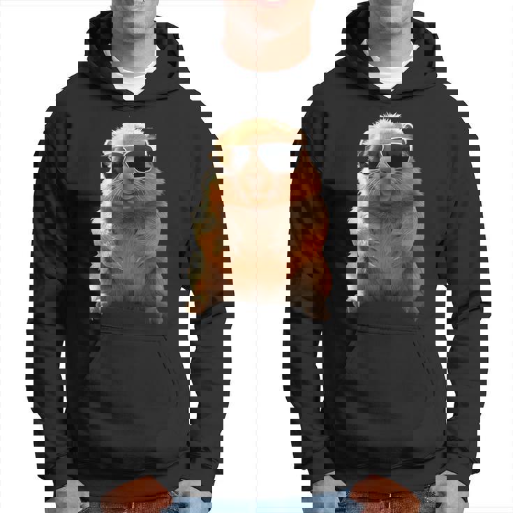 サングラスをかけたウォンバット オーストラリア かわいい ウォンバット パーカー