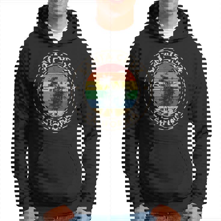 サンタクルーズ カリフォルニア レトロ ヴィンテージ サンセット パーカー