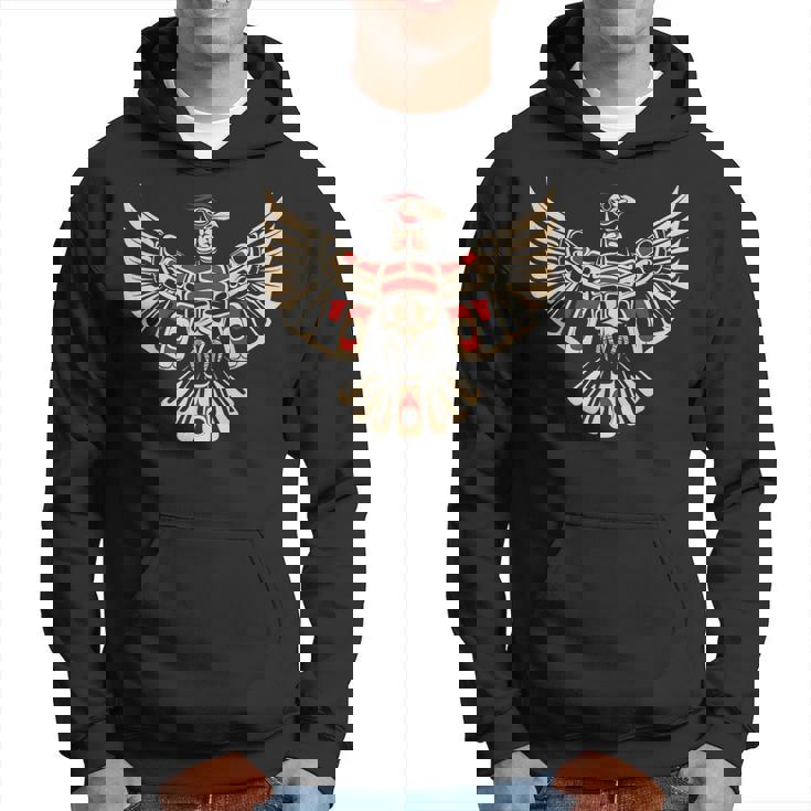 サンダーバード ノースウェスト ネイティブアメリカン 部族 誇り高い遺産 パーカー