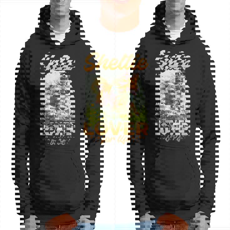 シェットランド・シープドッグ・ドッグ・シェルティー-シェルティ・ラヴァー・フォー・ライフ パーカー