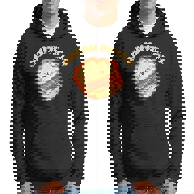 シュークリーム ペストリー デザート好き パーカー