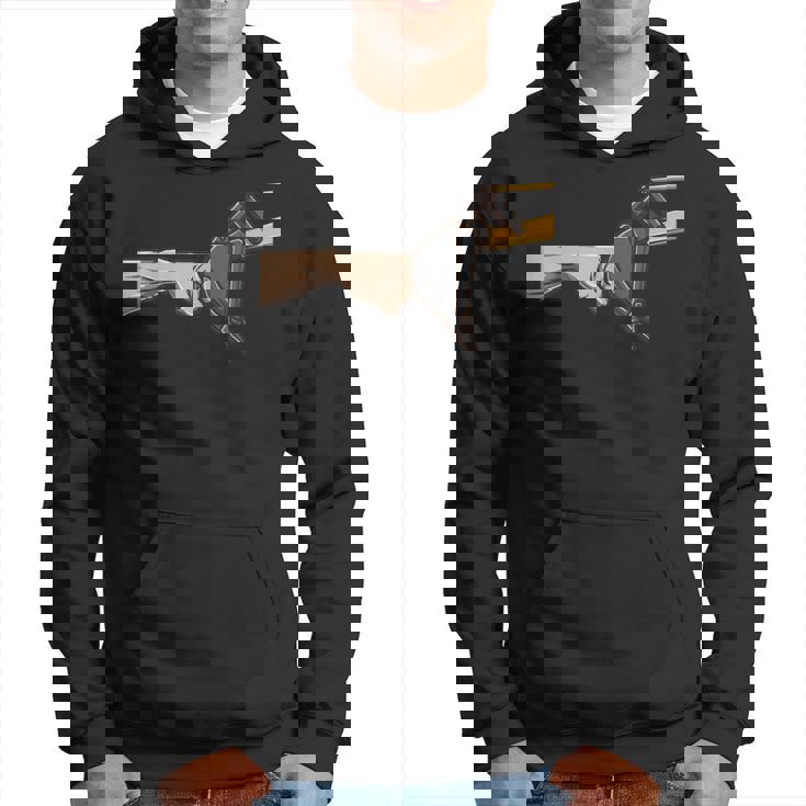 ショベルカー バケット 拳 バンプダッド ジョーク 面白い相棒 人生用 パーカー