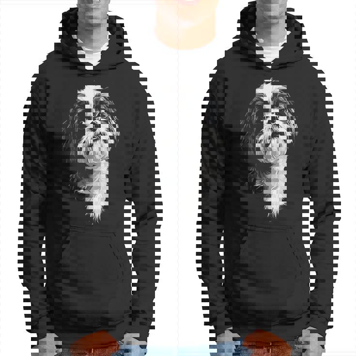 シーズー 犬 モチーフ ペット イラスト シーズー パーカー