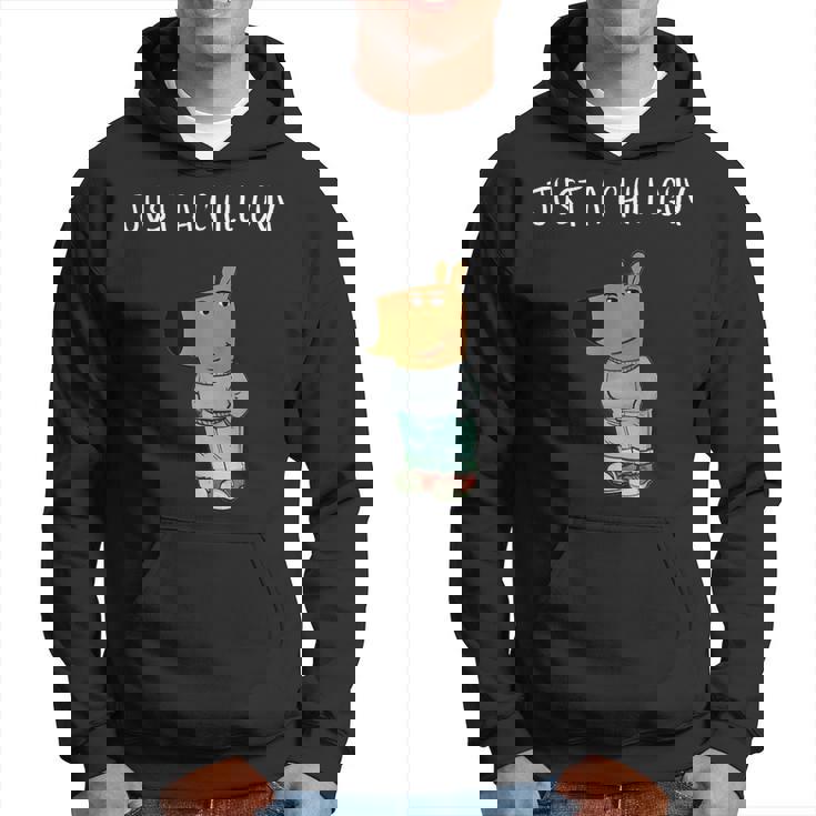 ジャスト・ア・チル・ガイ・ファニー・ミーム パーカー