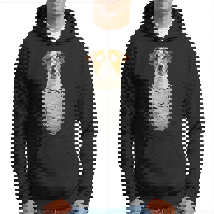 ジャックラッセルテリア Jrt チェストバッグ ポケットドッグオーナー パーカー