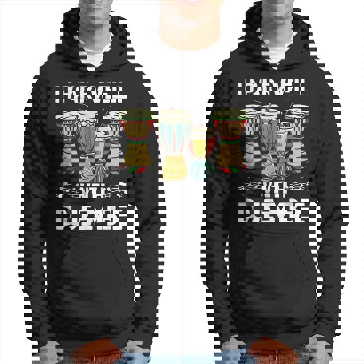 ジャンベ・マンディンカと相性がいいアフリカンミュージックジャンベ パーカー