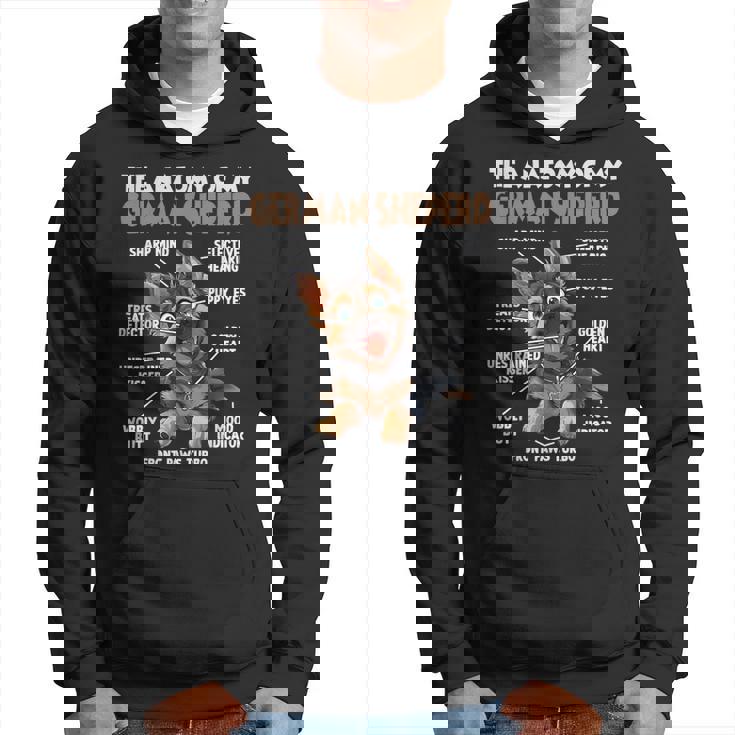 ジャーマン シェパードの犬の散歩 T 犬愛好家のジャーマン シェパード パーカー