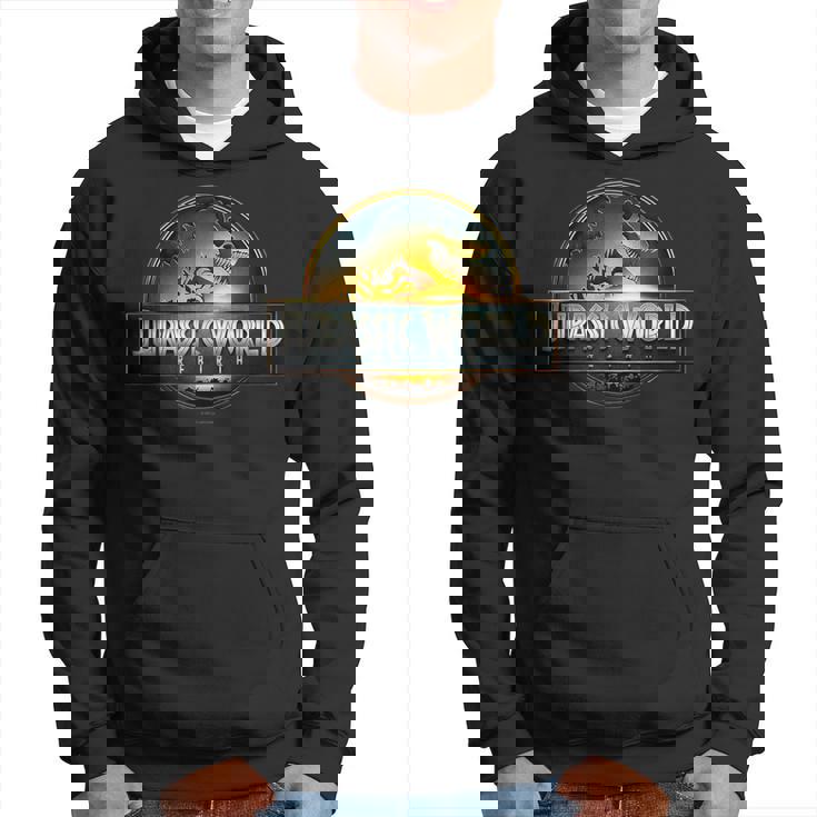 ジュラシック・ワールド リバース ムービーロゴ パーカー