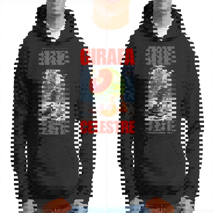 ジラファセレストレ-イタリアンブレインロットミーム パーカー