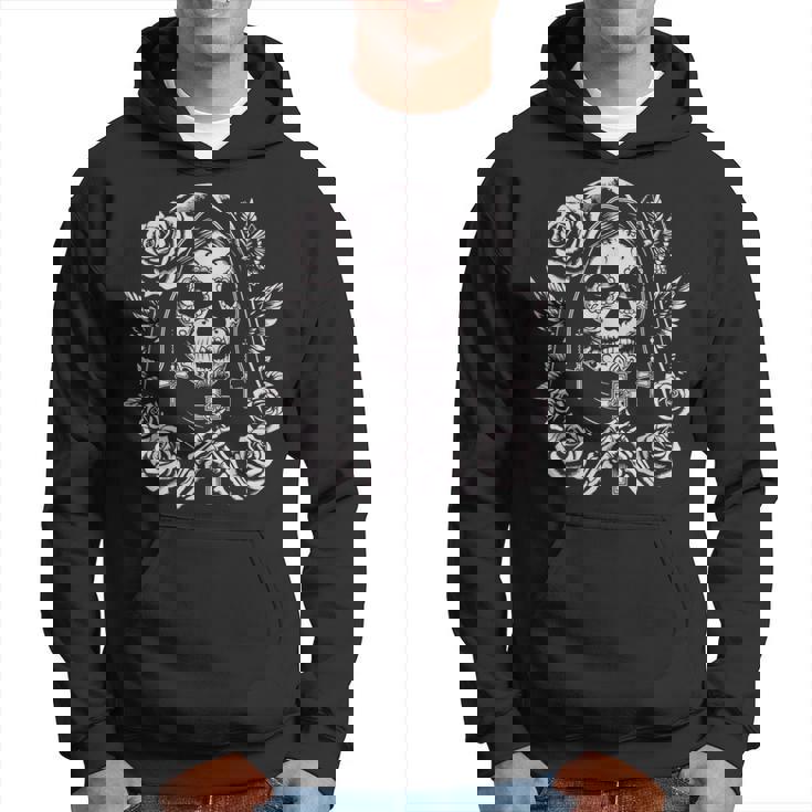 スカル サンタ ムエルテ 死神 パーカー