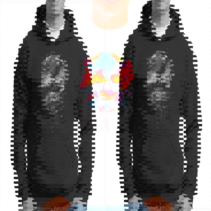 スカル パーカー