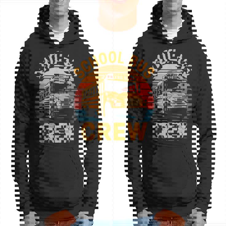 スクールバス クルー レトロ スクールバス 乗車 バス 運転手 パーカー