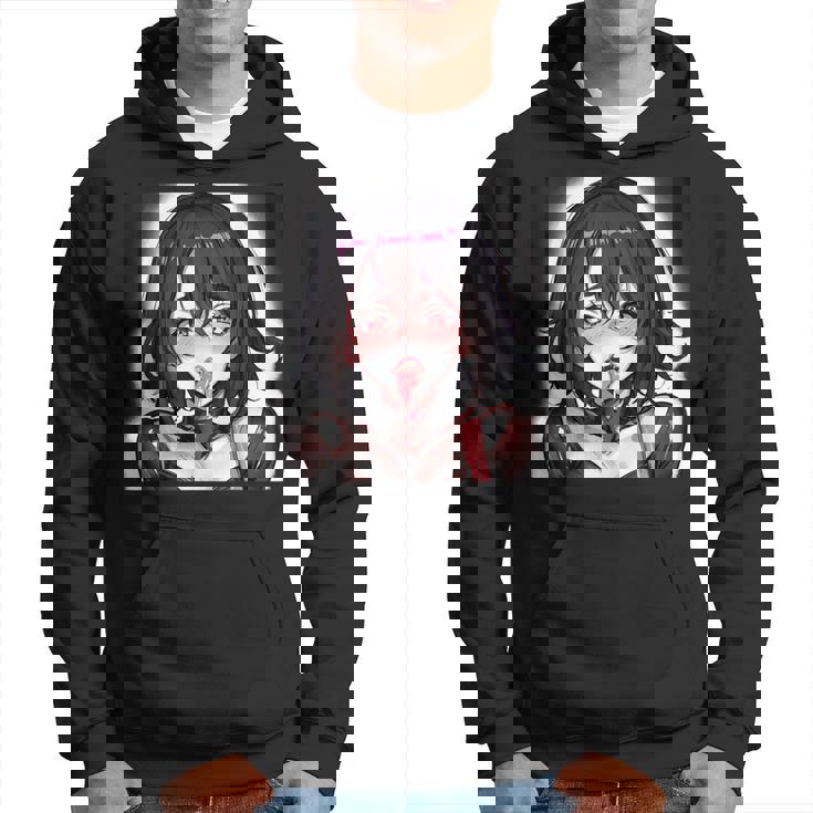 スケベなアニメガール エッチ・ワイフ アニメ 変態 パーカー