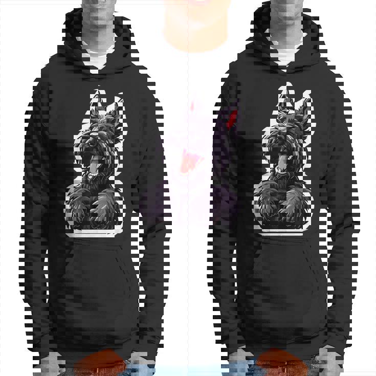 スコティッシュテリア 面白い スコティッシュテリア カワイイ 子犬 犬 パーカー