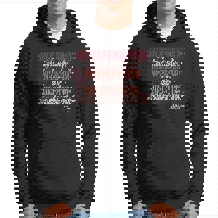 スターウォーズ アソーカ タノ 引用句 シルエット付き パーカー