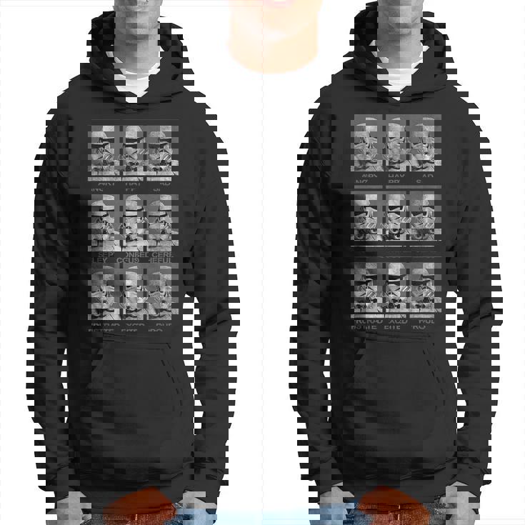 スターウォーズ クラシック ストームトルーパー エモーション ボックスアップ パーカー