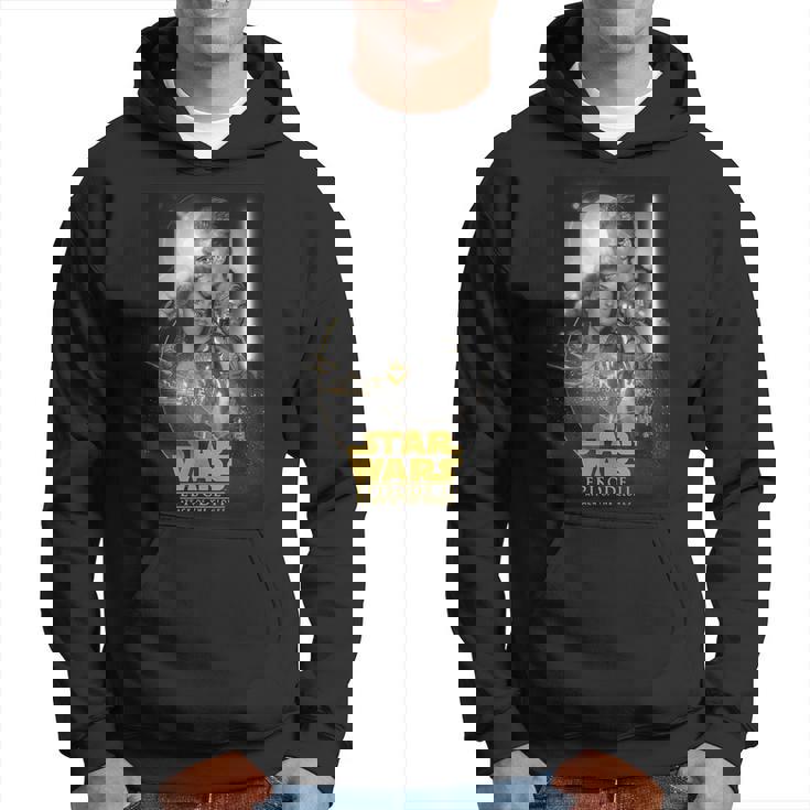 スター・ウォーズ クラシック エピソードii クローンの攻撃ポスター パーカー