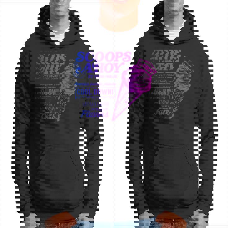 ストレンジャー・シングス ヴィンテージ スクープ アホイ アイスクリーム クールダウン ミーム パーカー