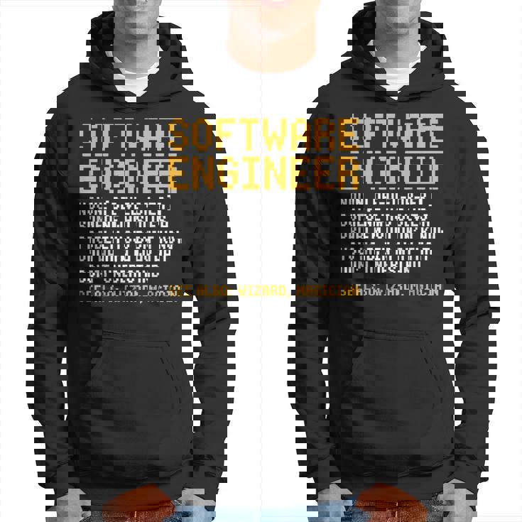 ソフトウェアエンジニア定義面白いコンピュータサイエンスジョーク パーカー