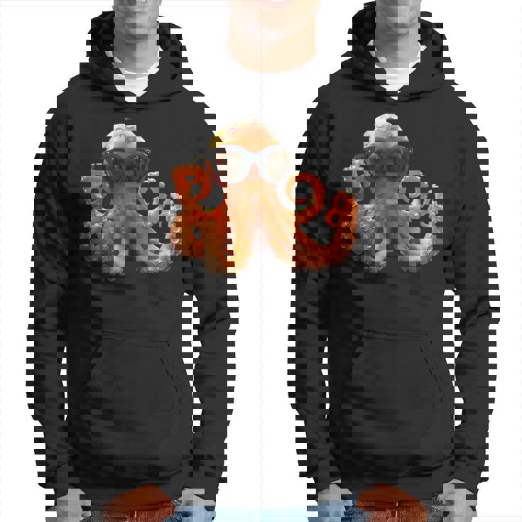 タコ 小タコ イカ 海 恋 甘タコ パーカー