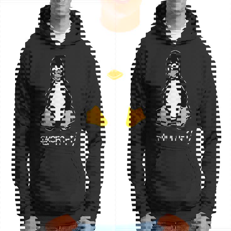 タックスlinuxペンギン-Sudorm-Rfコンピューターサイエンスコンピューター Tux Linux パーカー