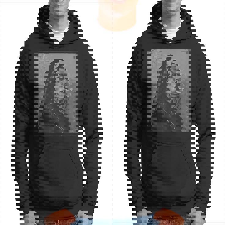 タバコを吸うクールな尼僧、反抗的な尼僧 パーカー