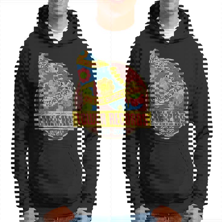 タワーレコード レトロ サンセット ブルバード ヴィンテージ 音楽 ハリウッド パーカー