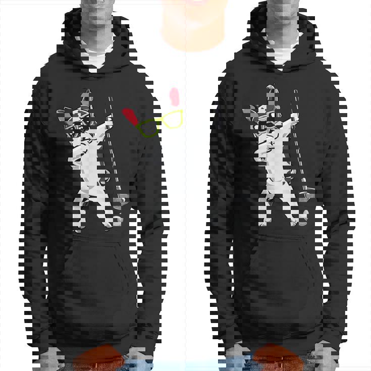 ダビングフレンチブルドッグゴルフフレンチドッグダブゴルファーギフト パーカー