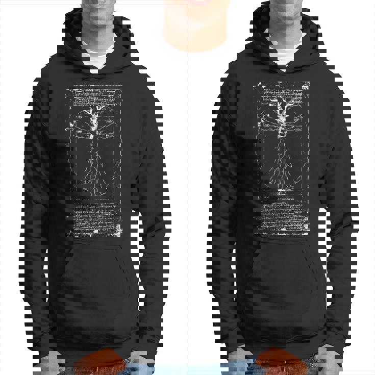 ダ・ヴィンチ ヤギ ヴィトルヴィアン バフォメット 悪魔 オカルト Dainci Goat Baphomet パーカー