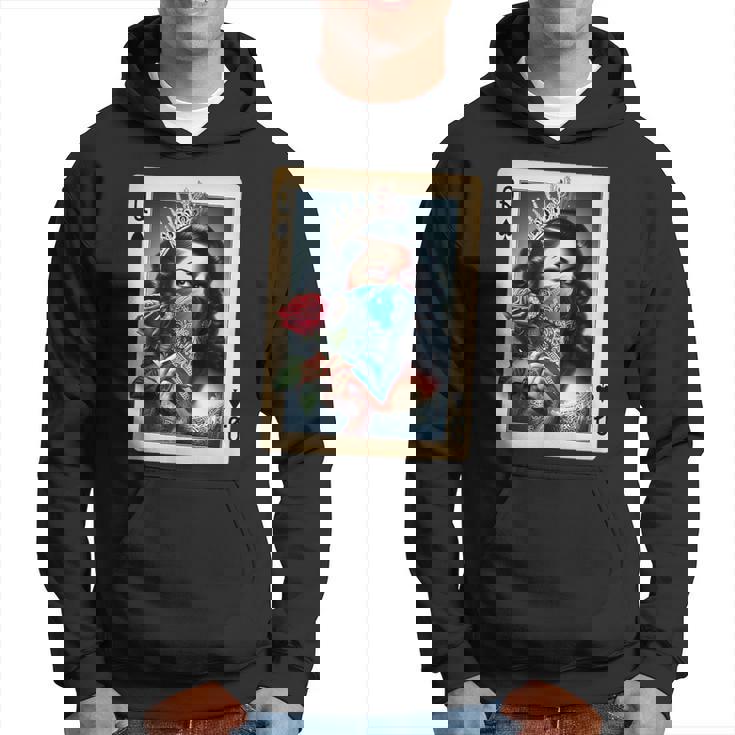 チカーナ レイナ チカーノ シャツ チョロ クイーン かわいい レトロ ローライダー パーカー