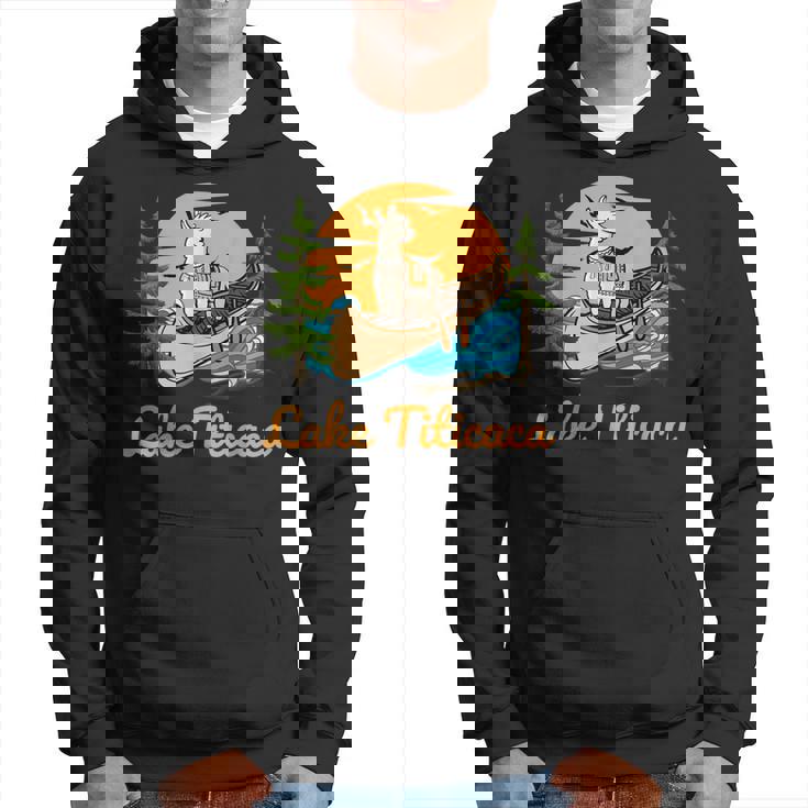 チチカカ湖 パーカー