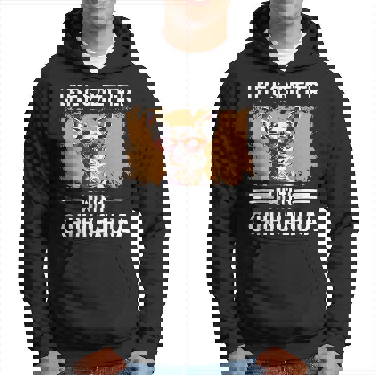 チワワデザイン レディース メンズ チワワ 犬 チワワ 恋人 パーカー